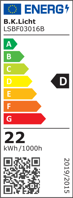 LED Panel 42x42 cm - 22W, 3000lm, dimmbar, flach, backlight, neutralweiß, weiß