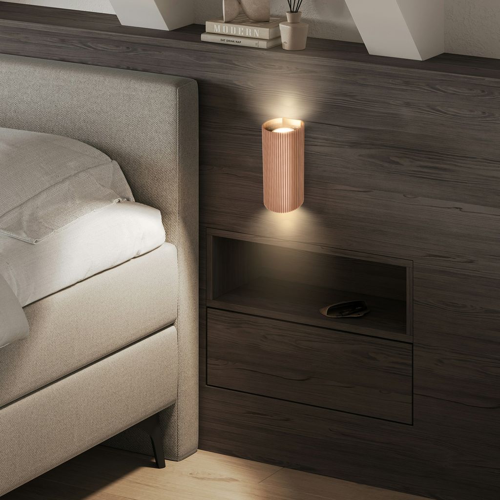Ida Wandleuchte - Up/Downlight, GU10 Fassung, max. 9W, Coffee