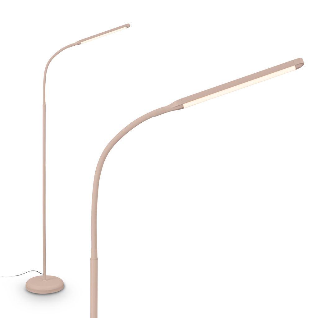 Mura Stehlampe - 6,5W, 600lm, LED, Dimmbar, Touch, Schwenkbar, Beige