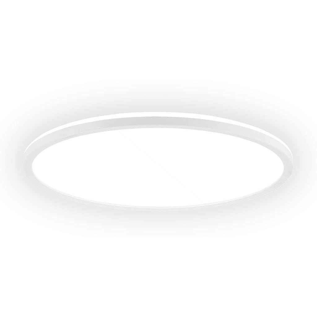 LED Panel Ø29 cm - 18W, 2400lm, Slim, Backlight, IP44, Neutral White, White