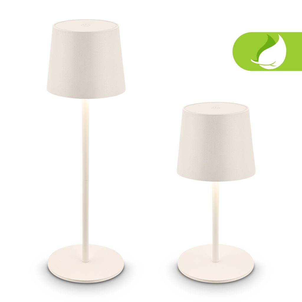 LED Tischlampe Akku LED Tischleuchte Dimmbar Kabellos Touch Aussen/Innen 1
