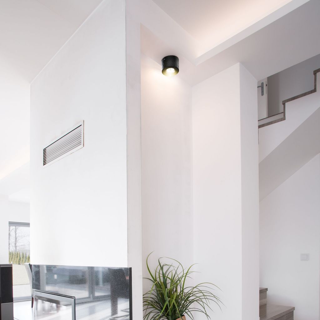 LED Aufbauleuchte Deckenlampe 5 W Reflektor schwenkbar Ø9cm Briloner 8