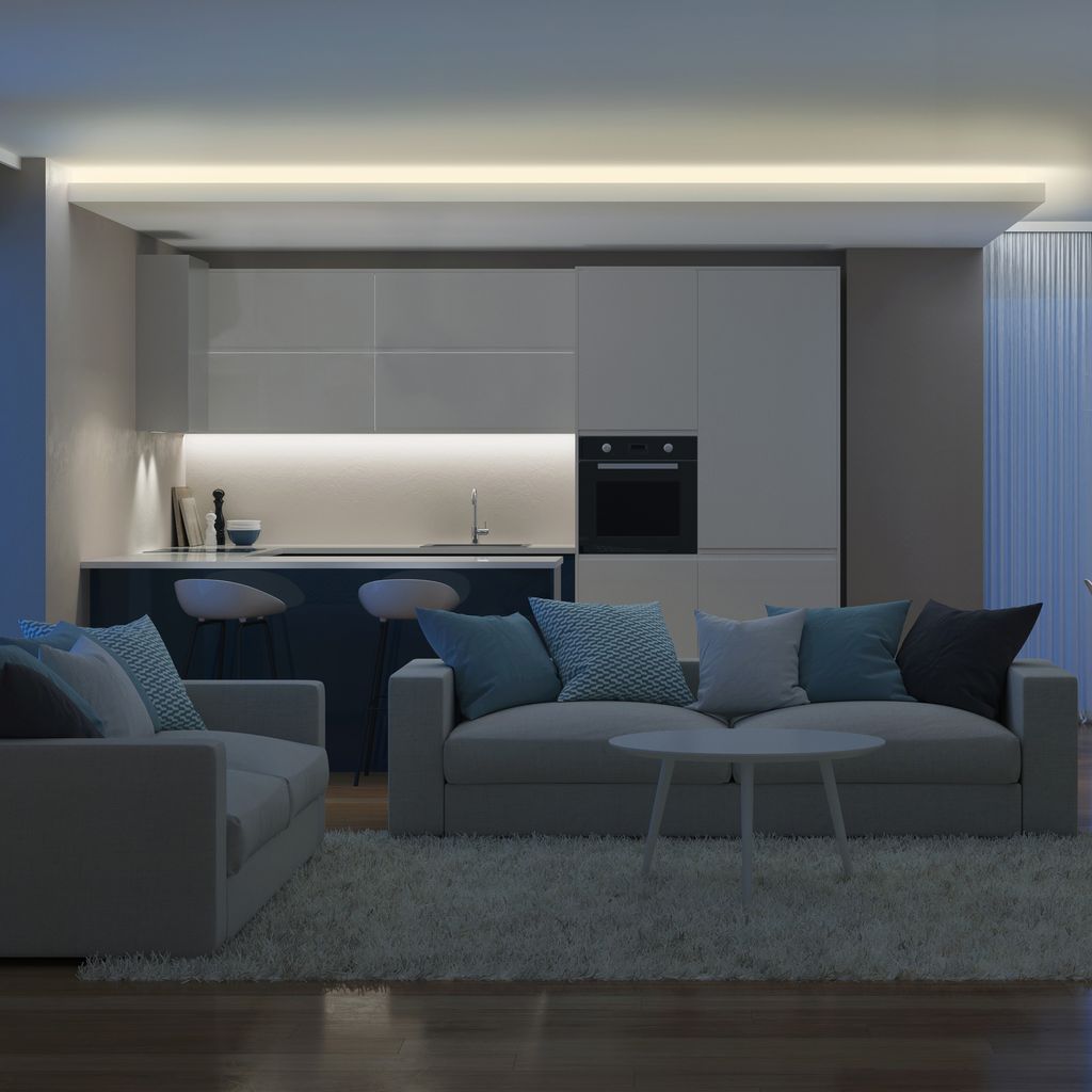 LED Streifen 5 m - dimmbar, Fernbedienung, Farbwechsel, Silikonmantel, kürzbar, RGB