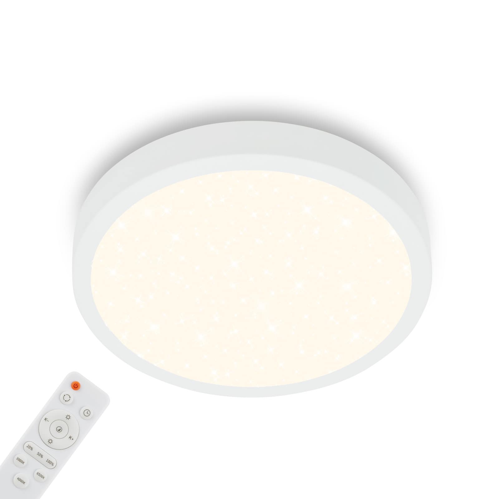 Lampe d'installation LED CCT Ø 38 cm, carte LED, 22 W, 2900 lm, blanc