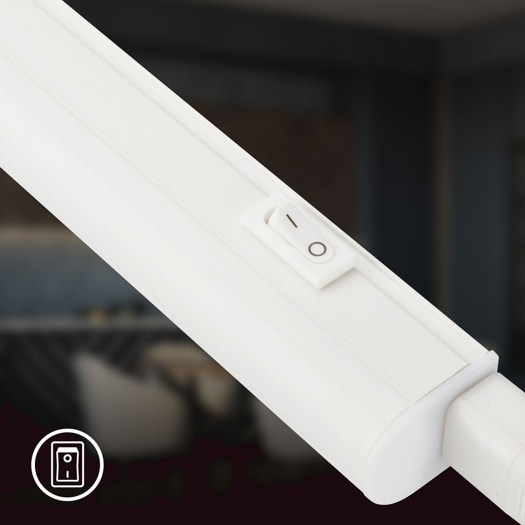 TELEFUNKEN LED Unterbauleuchte 87,5 cm 10,6W 1000lm weiß
