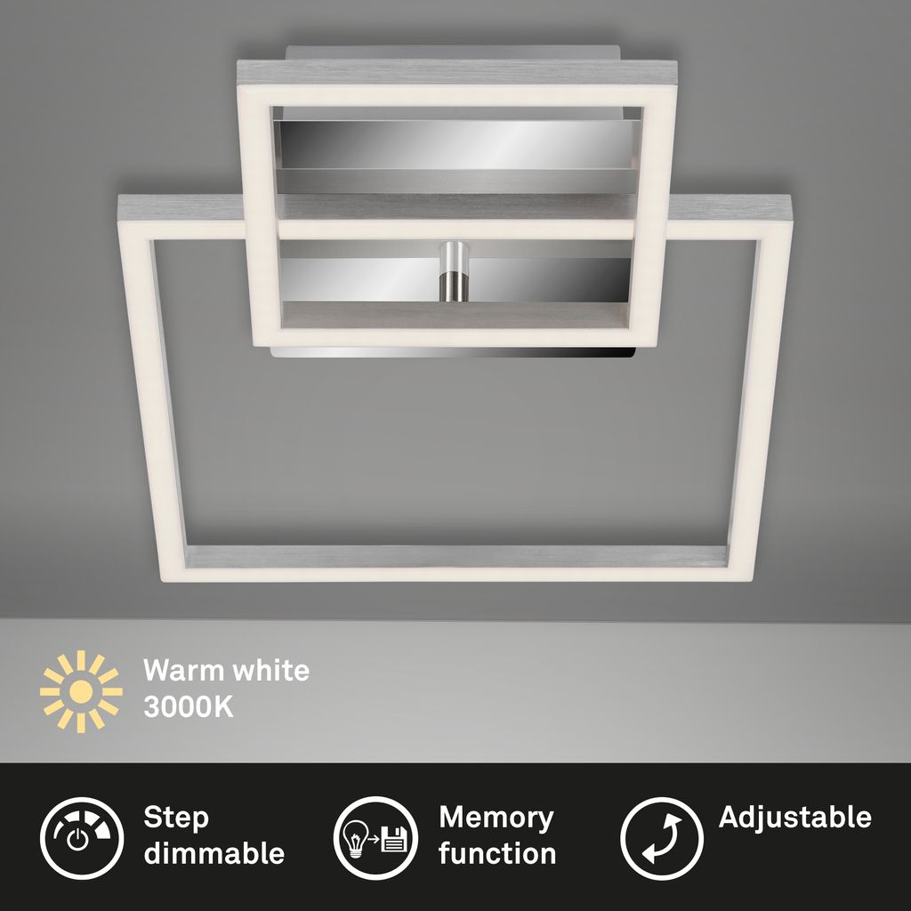 LED Frame 35,8 cm 12W 1300lm chrom