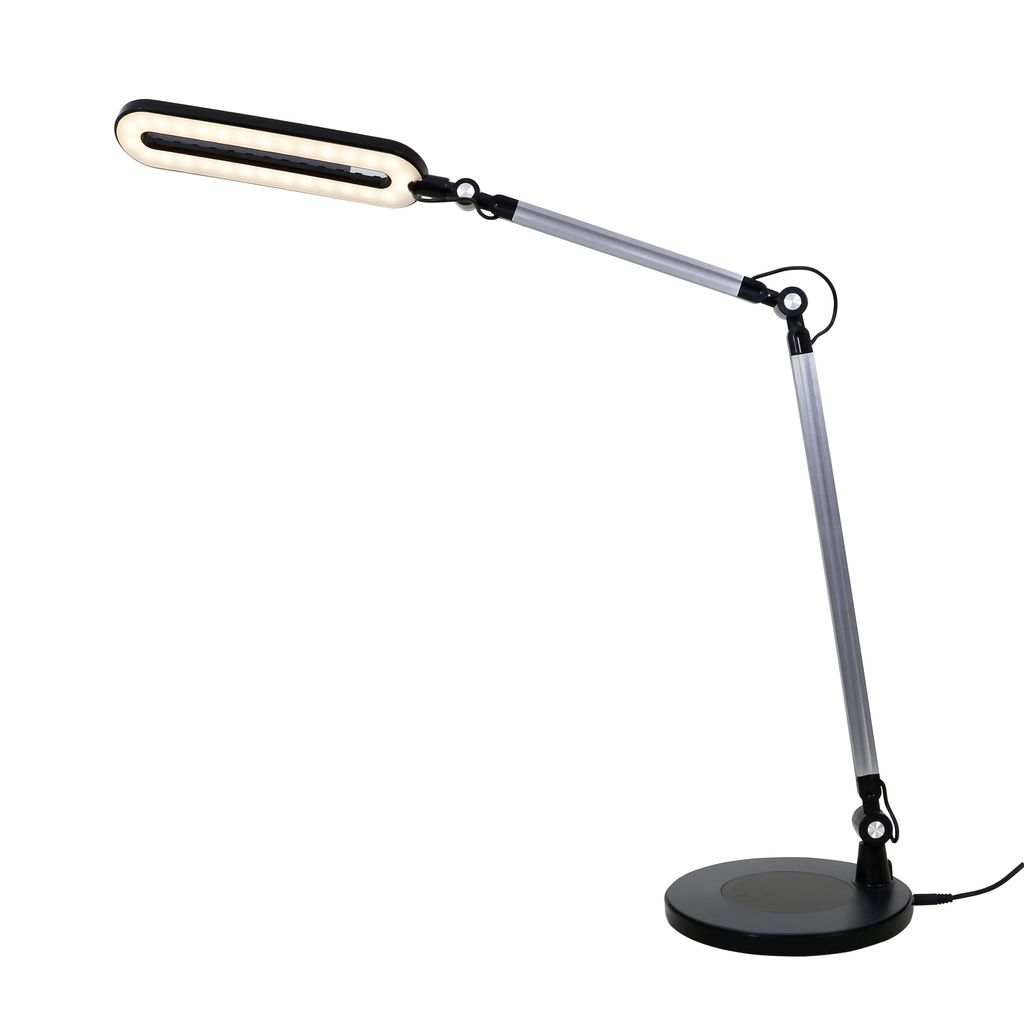 CCT LED Tischleuchte, 51 cm, 6,6 W, Schwarz