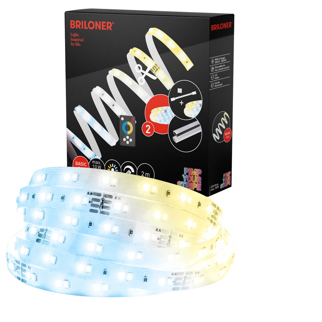 Pimp Your Stripe Starterset LED Strip 2m. CCT. Fernbedienung 0