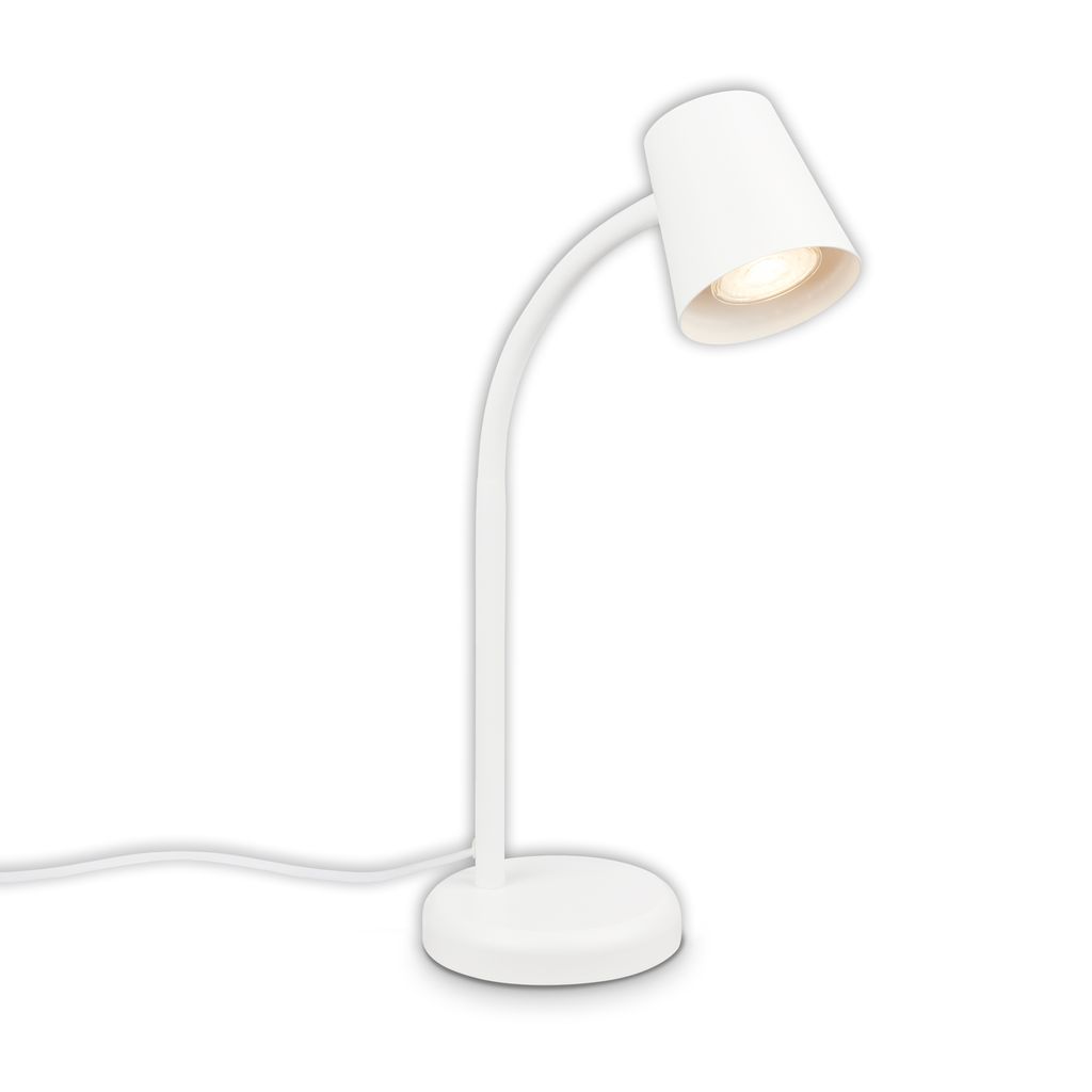 Lampada da tavolo, 38,5 cm, 1x GU10, max. 9w, bianco