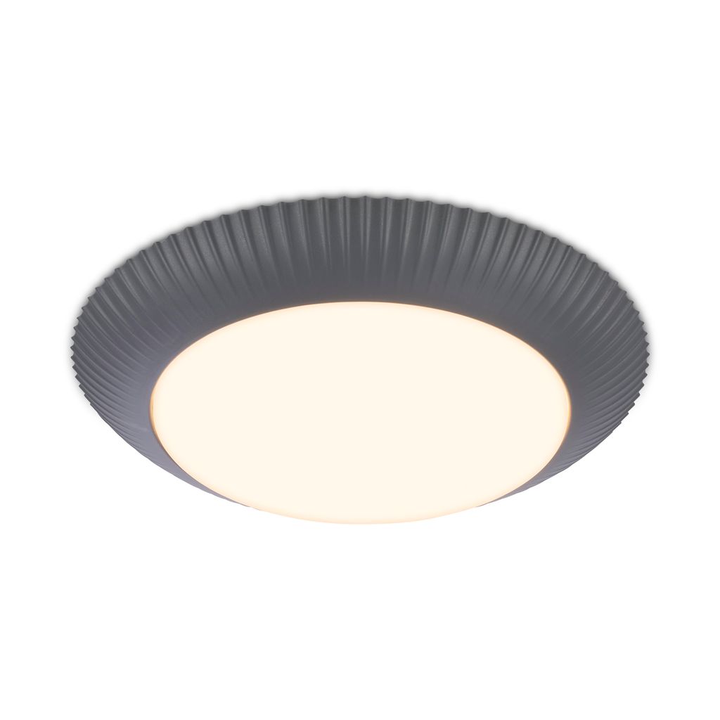 Solea Deckenlampe Ø39 cm - 17,5W, 2000lm, LED, Warmweiß, Anthrazit