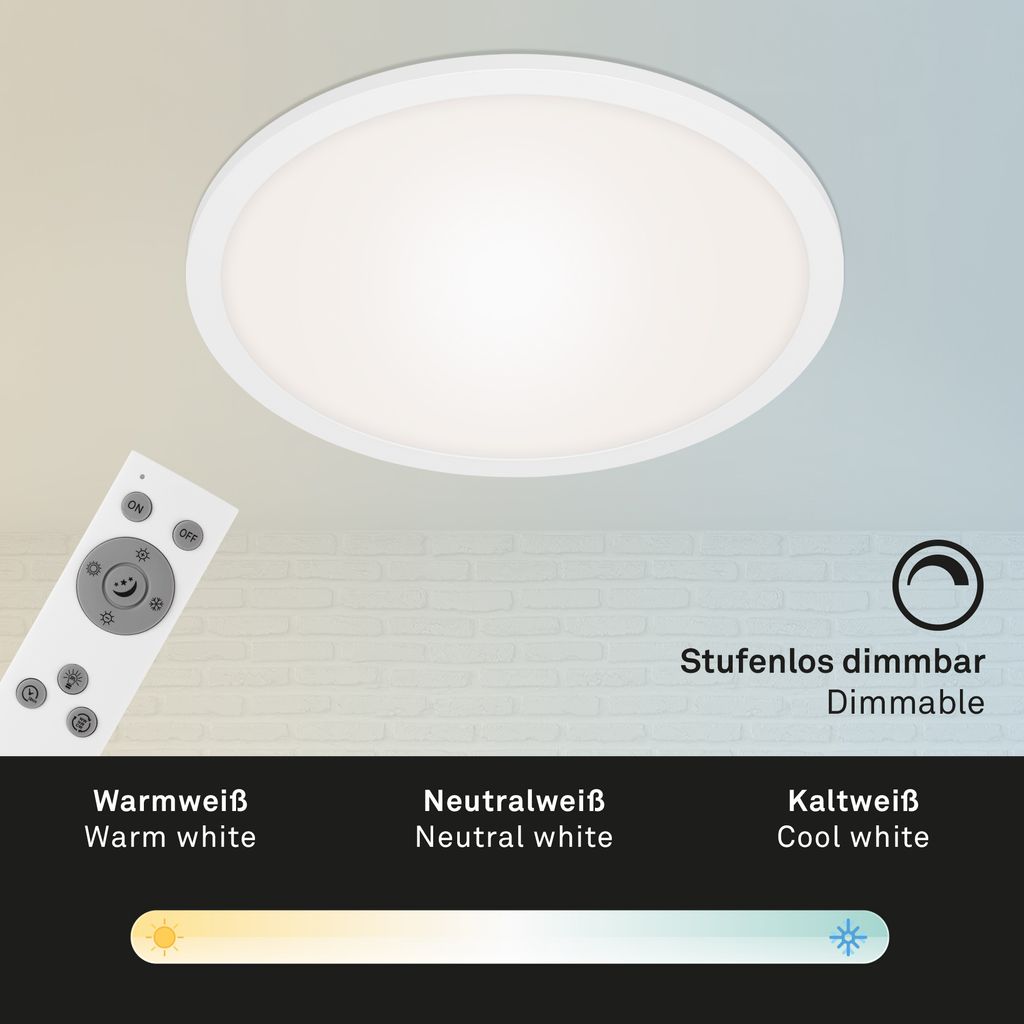 LED Panel, Nachtlicht, Dimmbar, Farbtemperatursteuerung