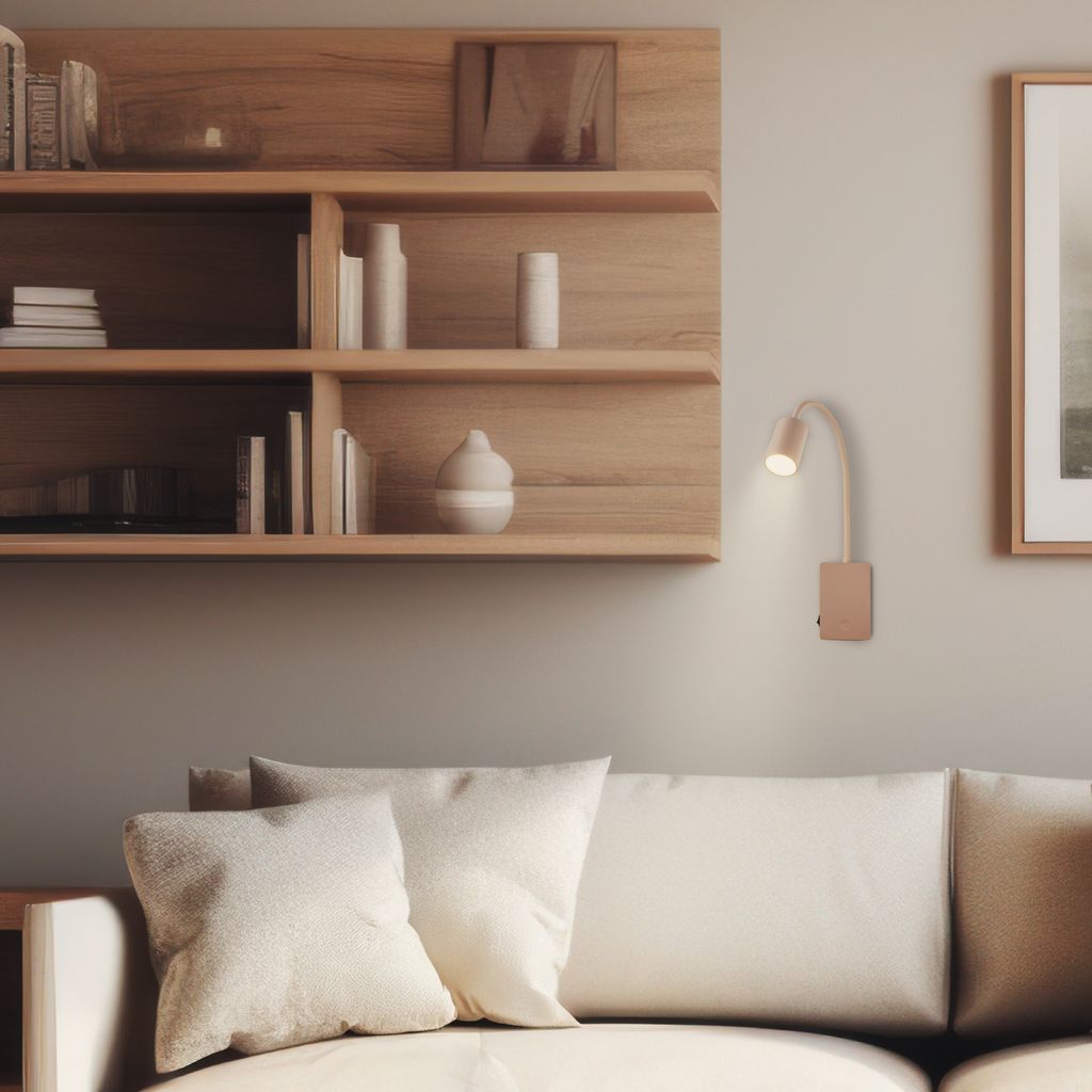 Smooth Leselampe - 2W, 150lm, Akku, LED, Dimmbar, Beige