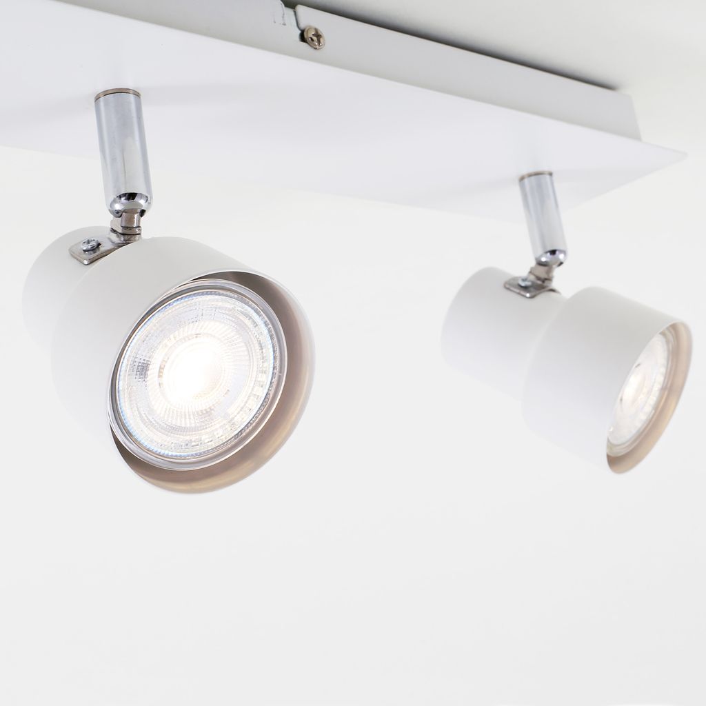 LED Deckenspot Deckenlampe 3xGU10 Strahler dreh- & schwenkbar 5 W Briloner 16