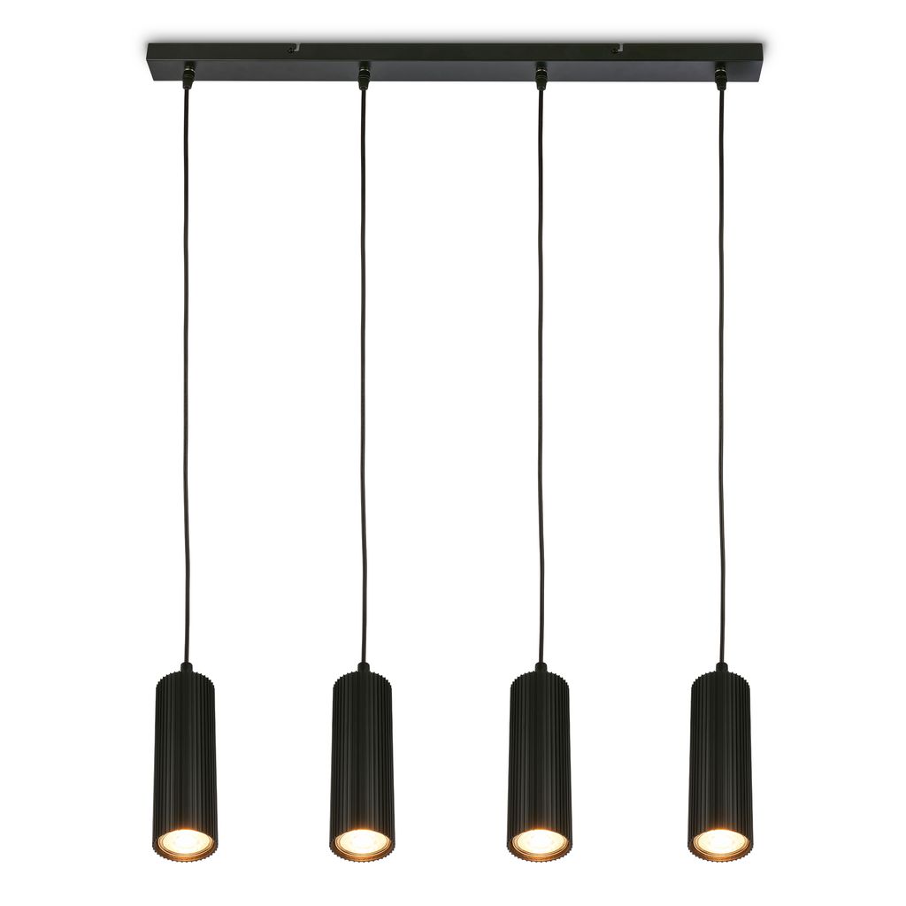 Ida Pendelleuchte - GU10 Fassung, max. 9W, Höhenverstellbar, Schwarz