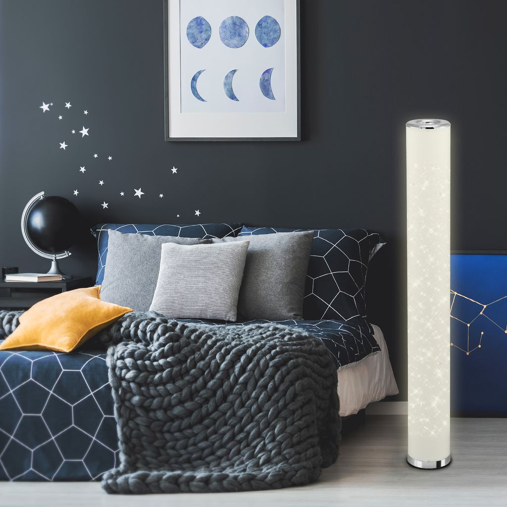 LED Stehleuchte Ø 13 cm 10W 1050lm weiß