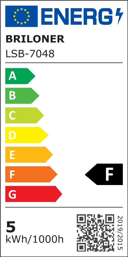 LED Einbauleuchte 4,4 cm 3x 4,9W 480lm schwarz