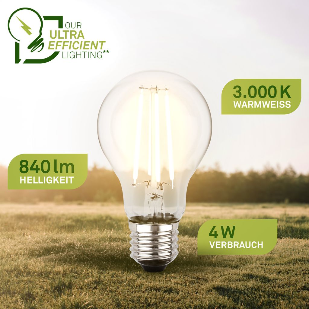 Ino 2er Set Tischlampe mit 2x Leuchtmitteln - Warmweiß, EEK A, Keramikfuß, Kabelschalter, Weiß