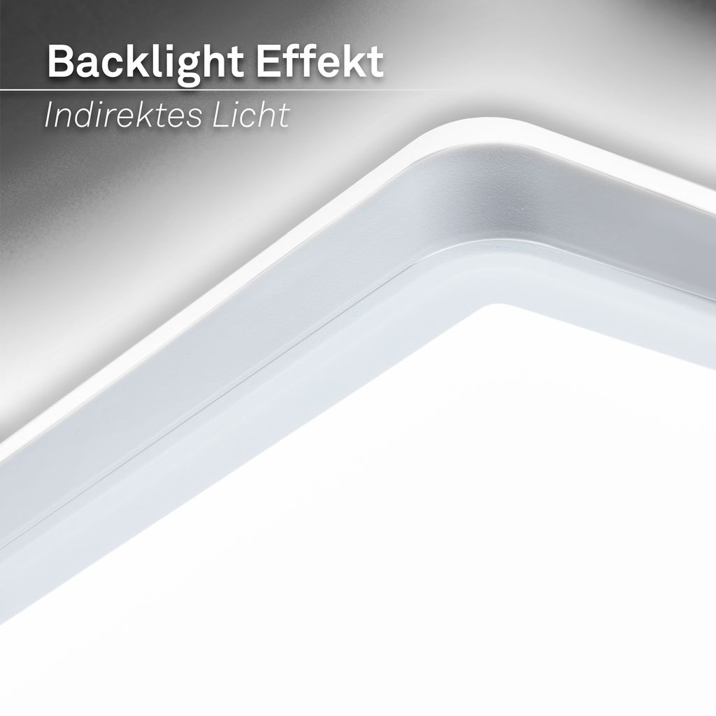 Briloner Move LED Badlampe, Backlight, Bewegungsmelder, Weiß
