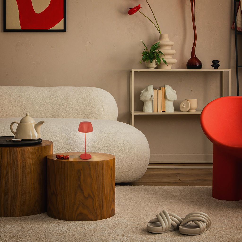 LED Tischlampe Akku LED Tischleuchte Dimmbar Kabellos Touch Aussen/Innen 7