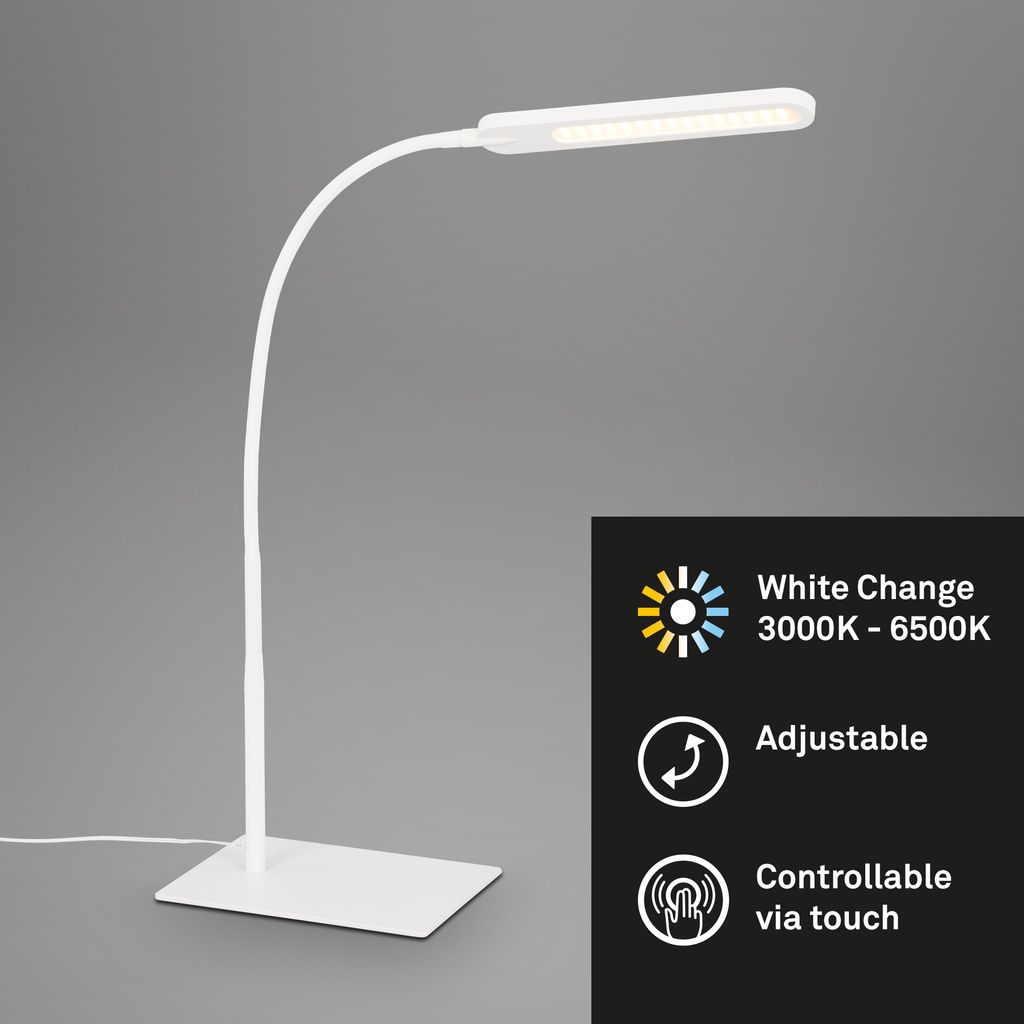 LED CCT Touch Lampe de table 95 cm 6,5W 600lm blanc