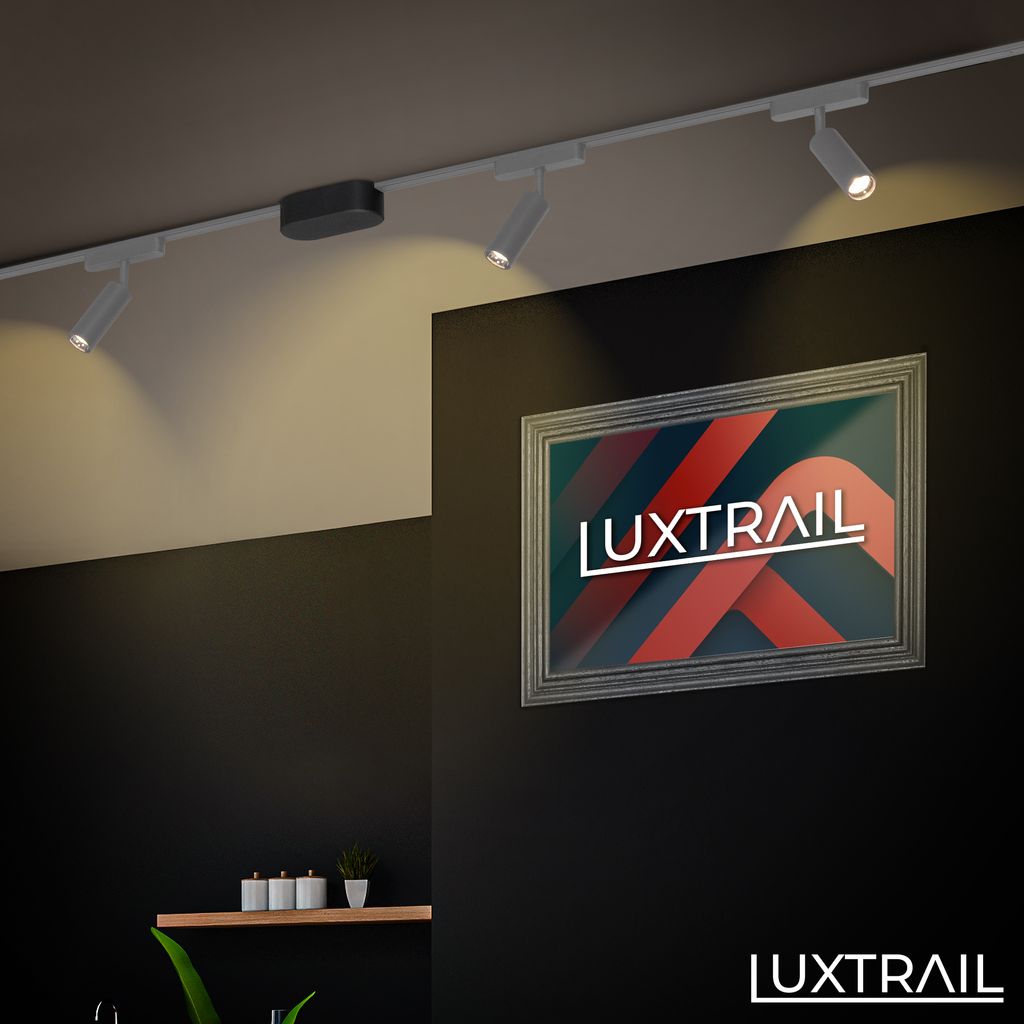 Briloner Luxtrail Schienensystem. Mitte. Zubehör. Erweiterungskomponente. Schwarz. 15 cm 4