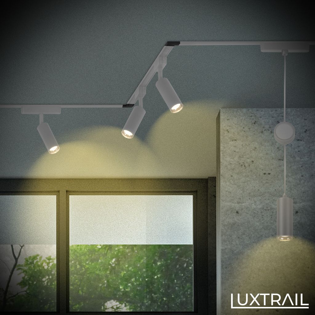 Briloner Luxtrail Schienensystem. Zubehör. Erweiterungskomponente. Schwarz. 4.5 cm 3