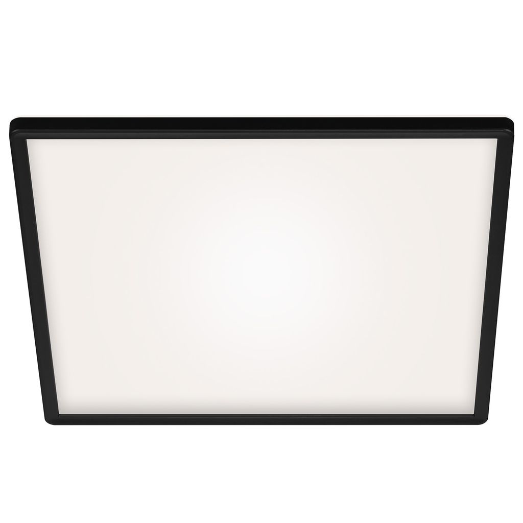 Slim LED Panel, backlight, flat, square form, 22W, 3000lm, black