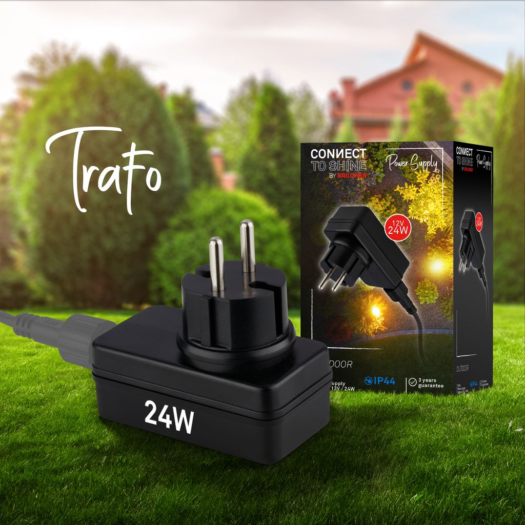 CONNECT TO SHINE 24W Trafo für Erweiterungen ab 3 Sets, IP67