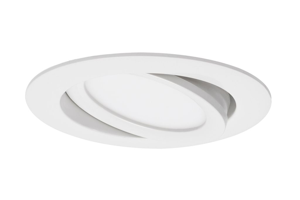 LED Einbauleuchten 3er Set schwenkbar IP23 7W weiß Kunststoff Ø10.6 cm Briloner 3