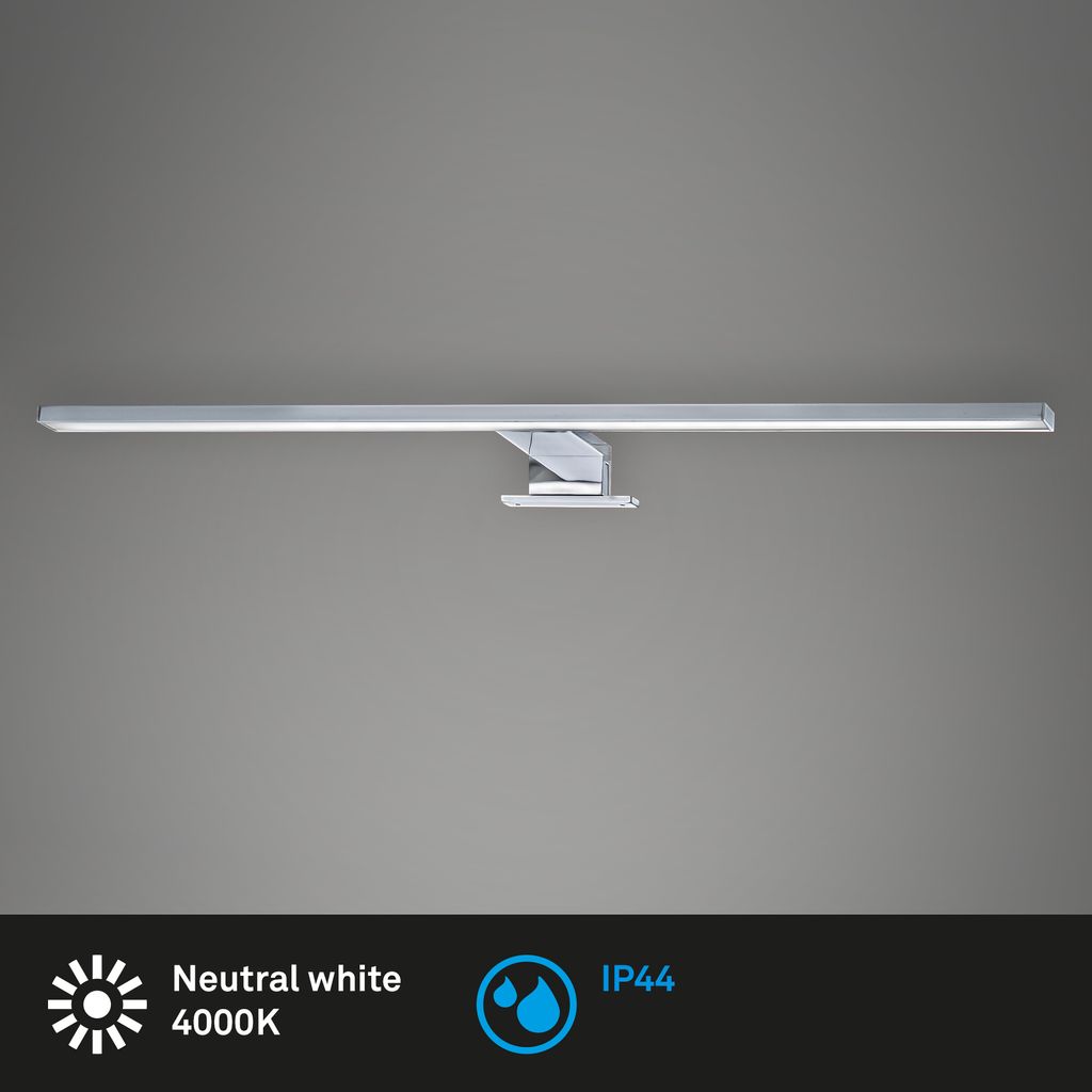 LED Spiegelleuchte 60 cm 8W 780lm chrom