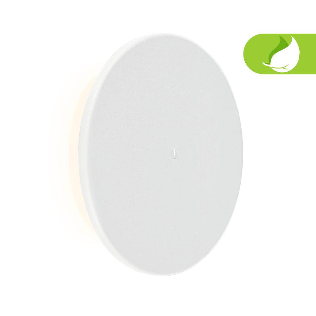 Briloner Aurora LED Wandlampe Akku, IP54, Dimmbar, Touch, Weiß