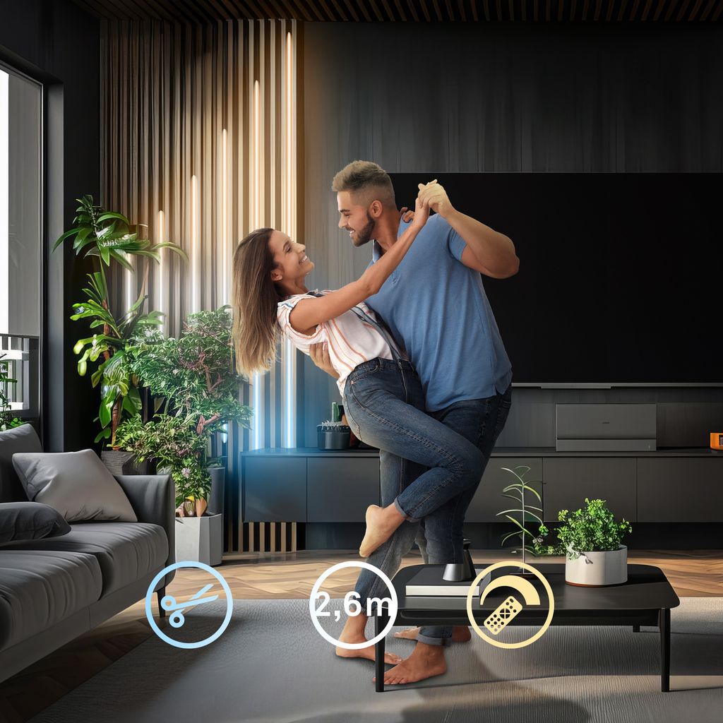 Pimp your Panel Starterset LED Stripe CCT Leiste Wohnzimmer Flur Zubehör Paneele 10