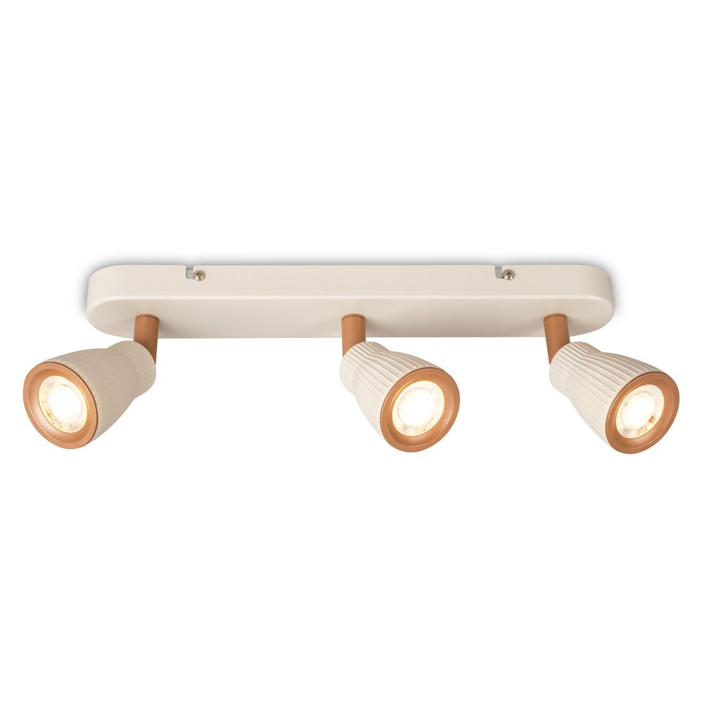 Riff Deckenstrahler 35 cm - 10,5W, 1200lm, LED, Schwenkbar, Warm Grey-Coffee