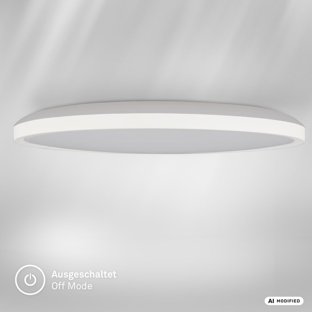 Slim LED Panel Ø29.3 cm - 18W, 2400lm, Starry Sky, Neutral White, White