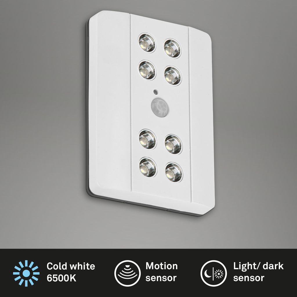 LED Unterbauleuchte Küchenlampe Schranklampe Batterie Bewegungsmelder Briloner 2