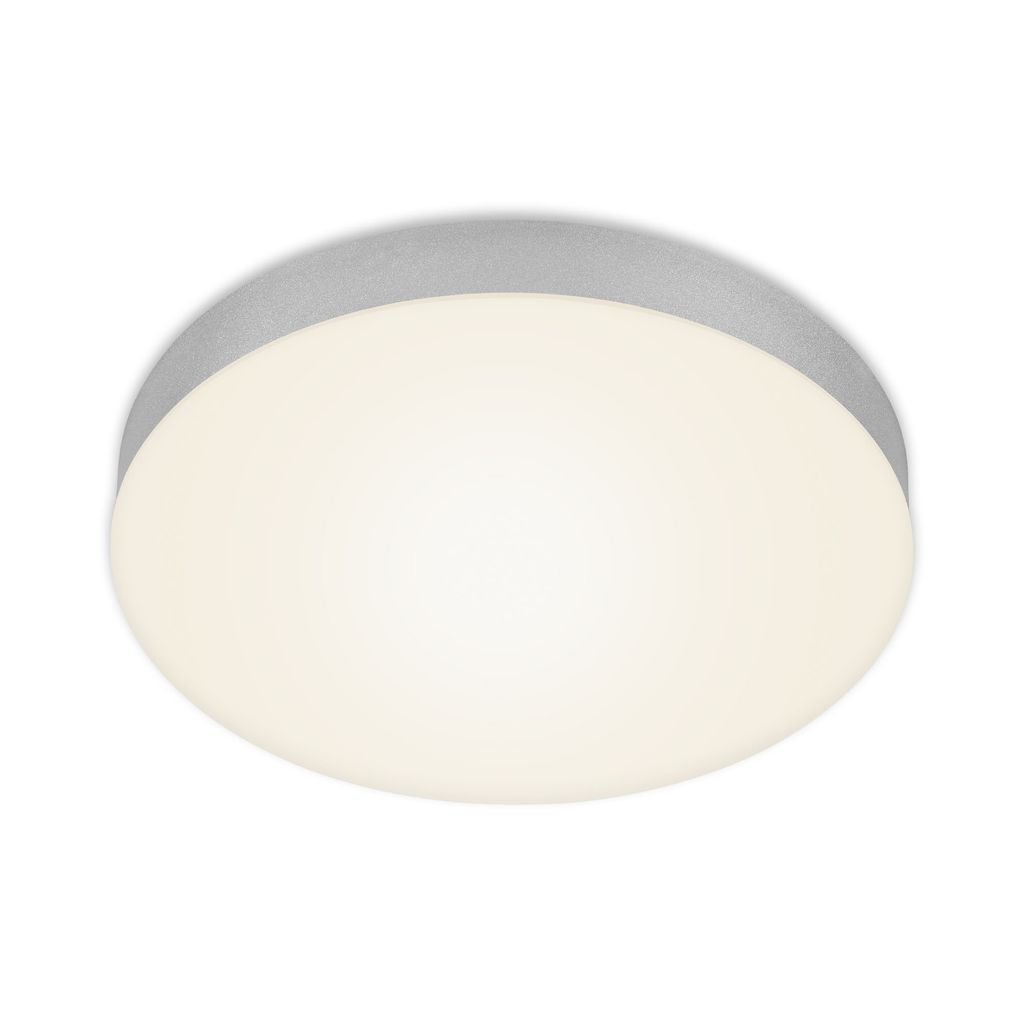 LED Deckenleuchte, Ø 27,8 cm, 21 W, Silber