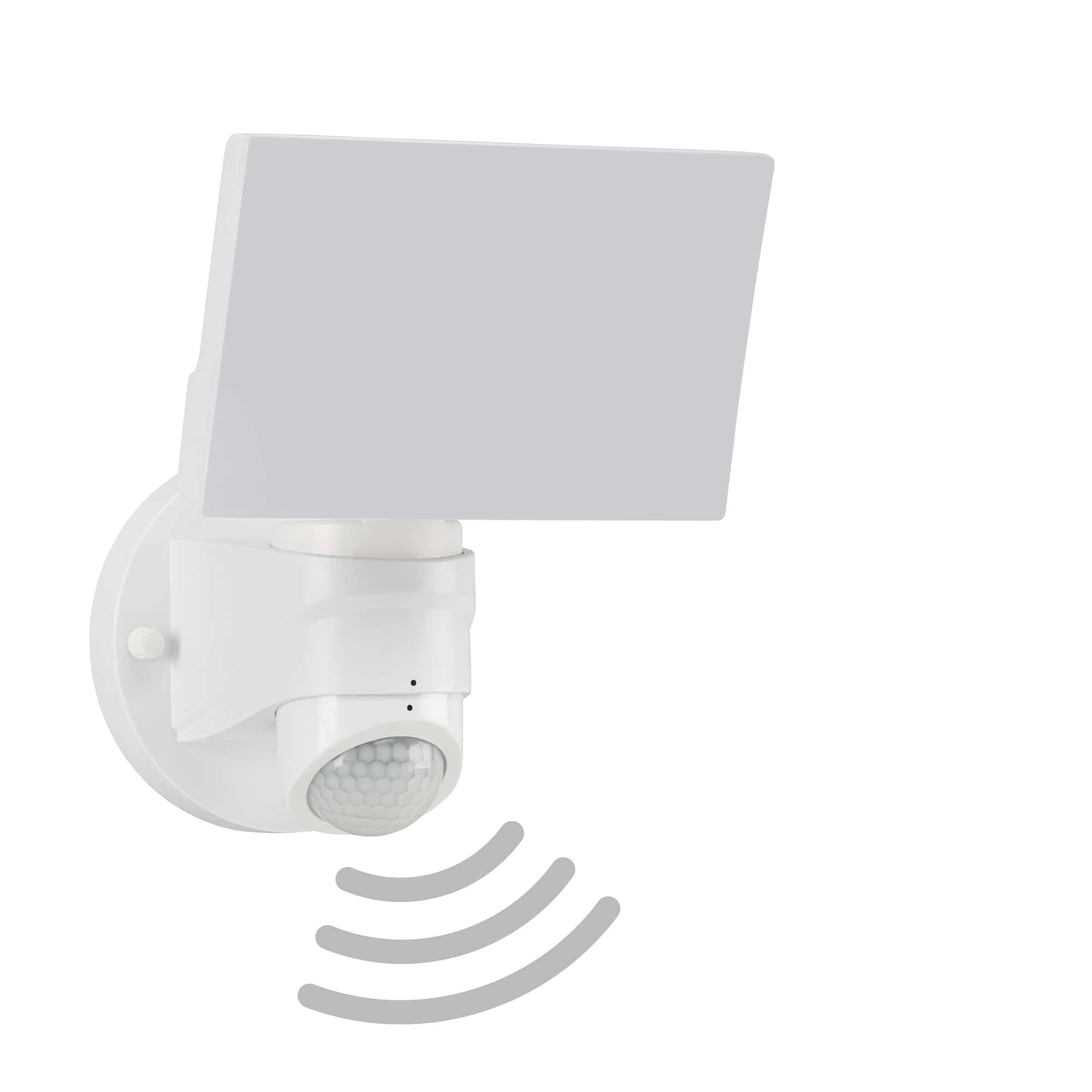 TELEFUNKEN LED Sensor Außenstrahler, 24 cm, 16 W, Weiß