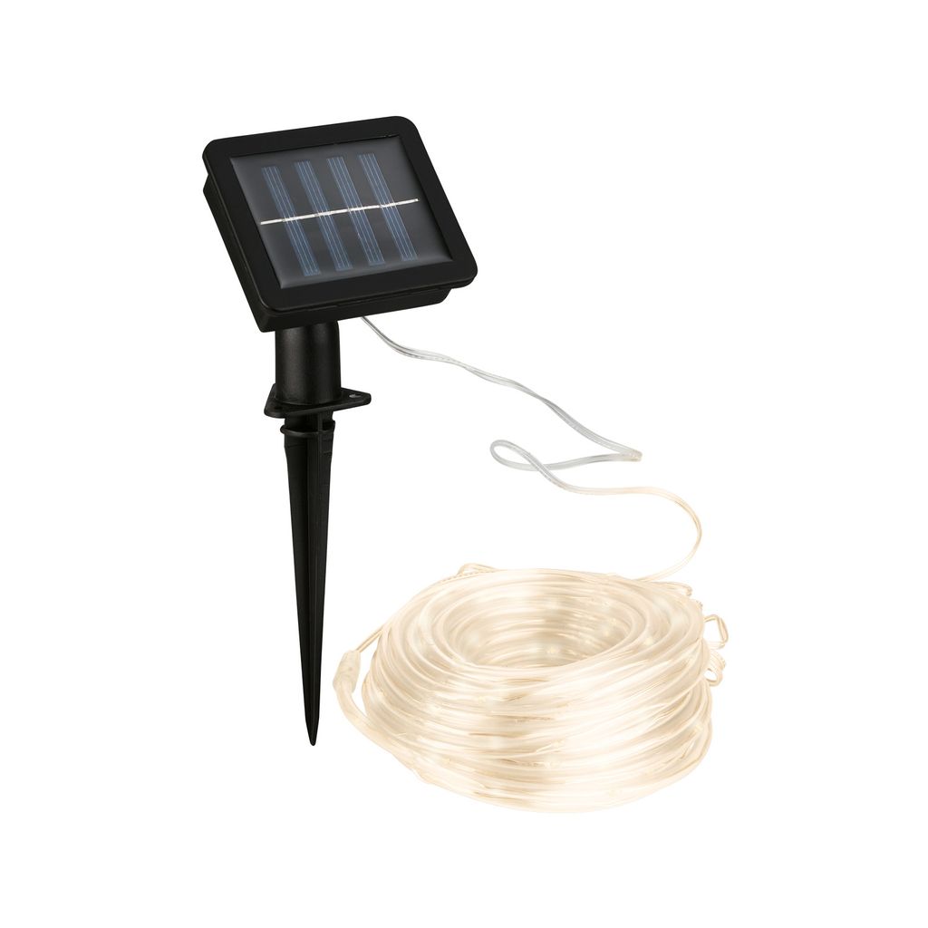 Briloner LED Streifen, 1000 cm, Solar, 3000K, transparent