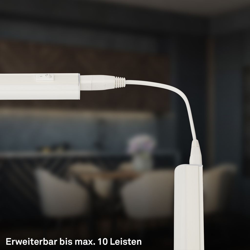 TELEFUNKEN LED Unterbauleuchte 87,5 cm 10,6W 1000lm weiß