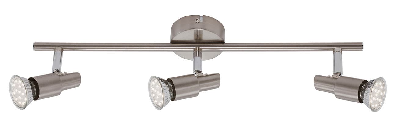Briloner One LED Deckenspot, schwenkbar, warmweißes Licht, Matt-Nickel