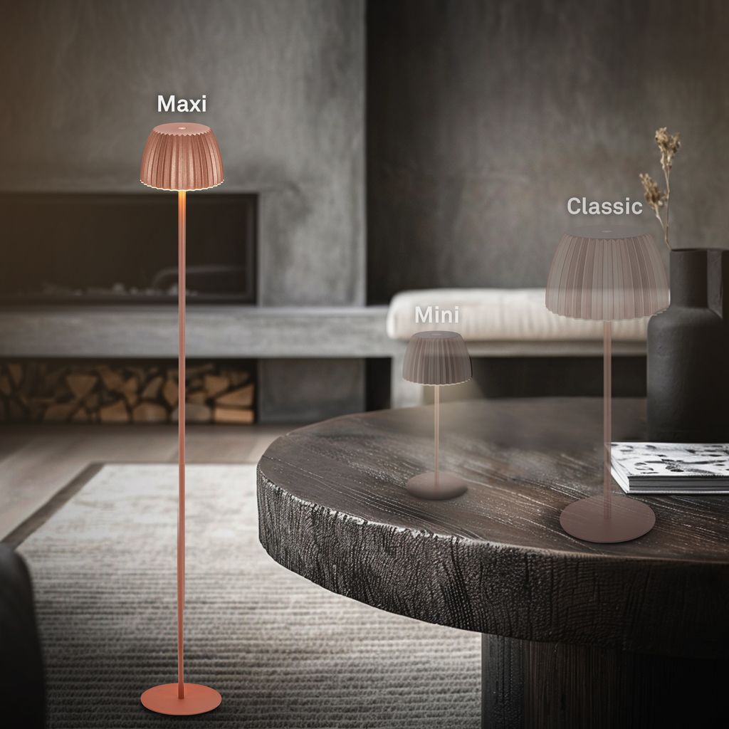 LED Stehlampe kabellos LED Stehleuchte Standleuchte Akku Wohnzimmer dimmbar 9