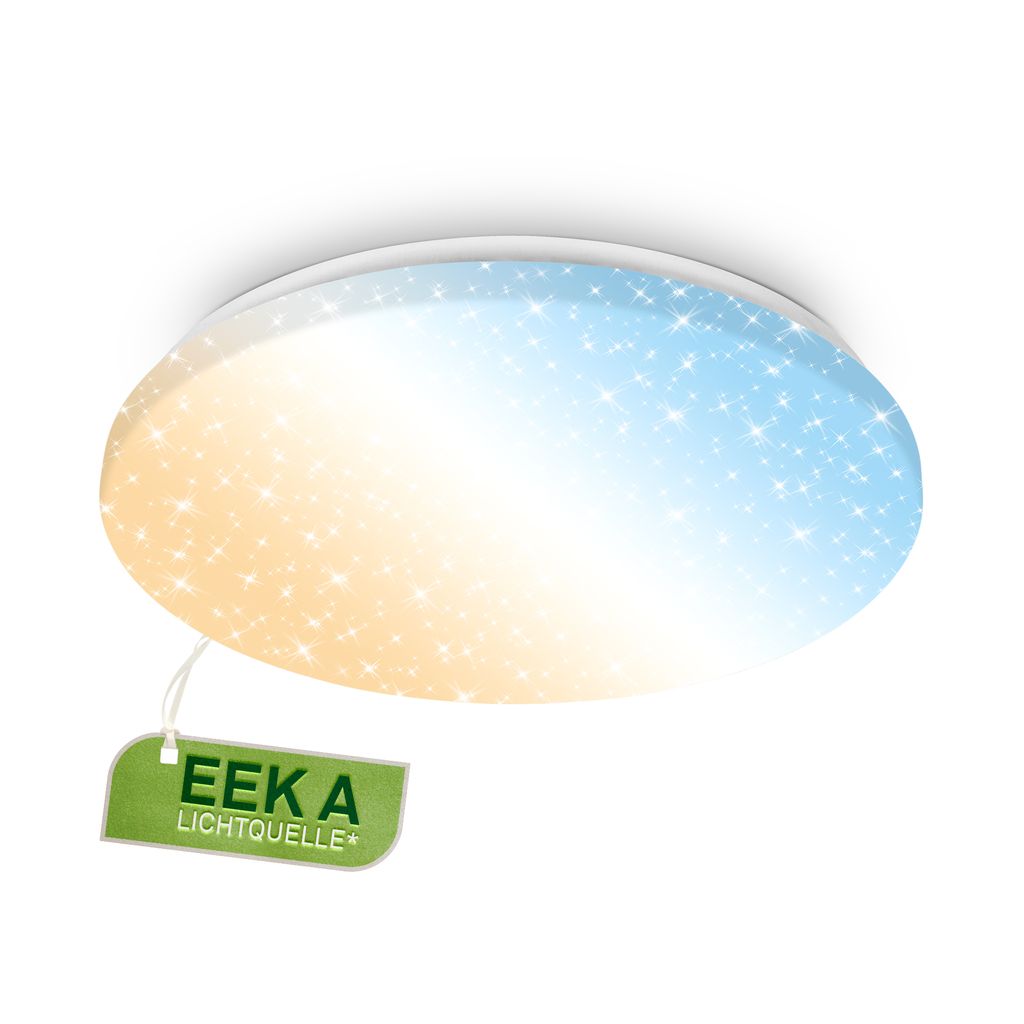 Verb A Deckenlampe Ø38 cm - mit EEK A Lichtquelle*, Dimmbar, Fernbedienung, CCT, Weiß