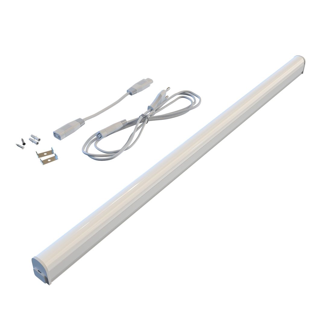 2 x LED Unterbauleuchte Unterbaulampe 58.5cm Küche Lichtleiste 8W 800lm Weiß 11