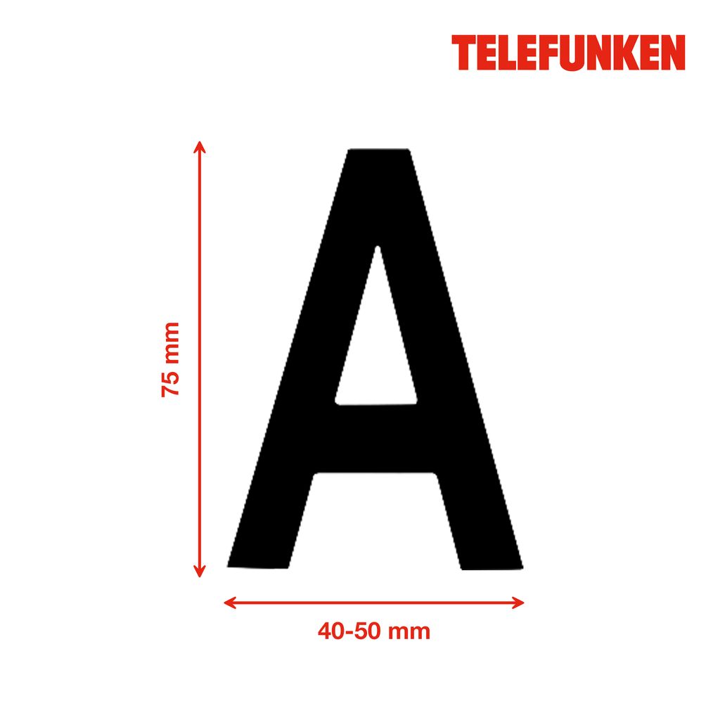 Telefunken NUMBERS - Wand-& Deckenleuchte - 314800TF - 7.5 cm 4