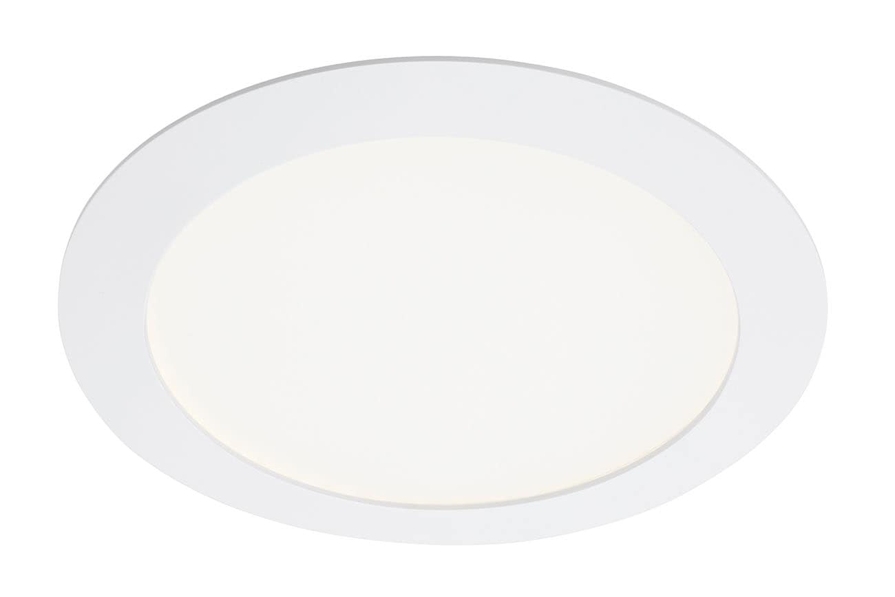 LED Einbaustrahler, Ø 22,5 cm, 18 W, Weiß