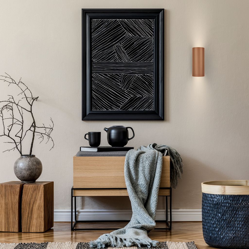 Ida Wandleuchte - Up/Downlight, GU10 Fassung, max. 9W, Coffee