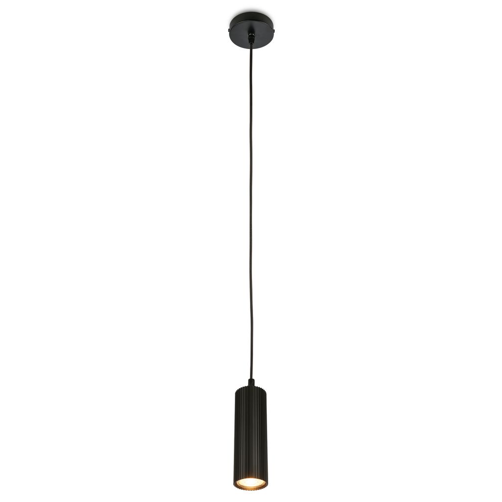 Ida Pendelleuchte - GU10 Fassung, max. 9W, Höhenverstellbar, Schwarz