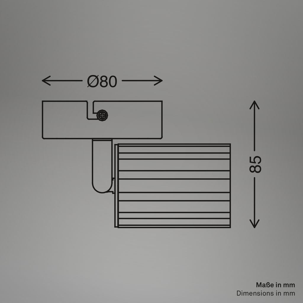 Adjustable GU10 Spot Light Coffee – Metal Housing, Wall/Ceiling Mount