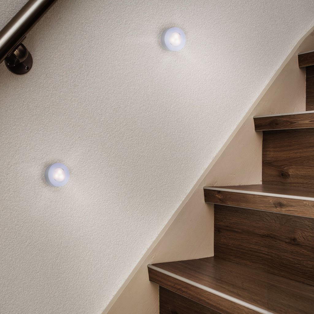 LED Schranklicht Tastschalter Fernbedienung Dimmbar W weiß Kunststoff Briloner 10