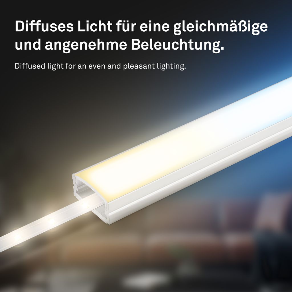 Pimp Your Stripe Starterset LED Strip 2m, WiFi, CCT, Sprachsteuerung